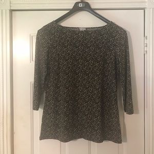 Cute dress top, cheetah print